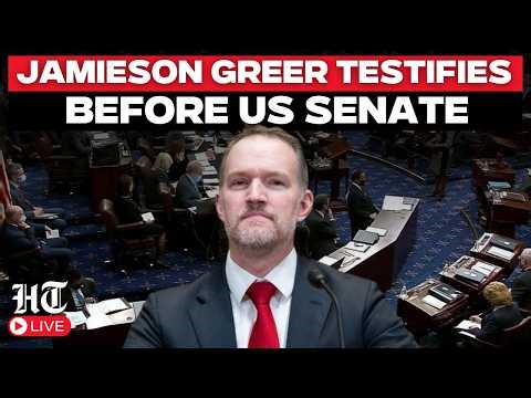 LIVE | U.S. Trade Representative Jamieson Greer Testifies on the President's Trade Policy Agenda