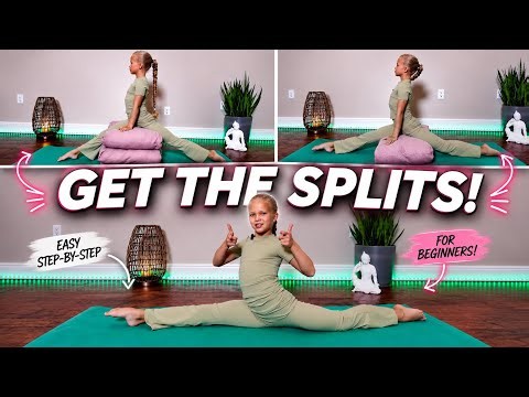 How to Do the SPLITS FAST! Beginner Stretching Routine w Eseniia Mikheeva #split #tutorial