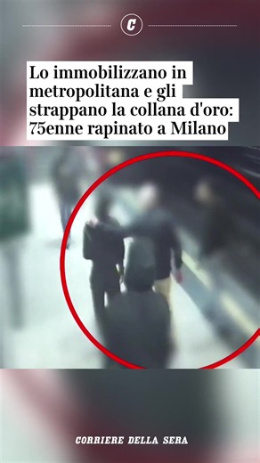 La polizia di Milano ha eseguito un'ordinanza di custodia cautelare in carcere nei confronti di un cittadino egiziano 20 anni, ritenuto gravemente indiziato del reato di rapina a mano armata commessa nel marzo scorso presso la fermata metropolitana «M1 Loreto». Nel pomeriggio del 29 marzo 2026, l'arrestato, con due complici, aveva individuato un uomo di 75 anni, uscito poco prima dalla stazione della metropolitana. Dopo averlo pedinato, lo hanno aggredito alle spalle in prossimità delle scale di