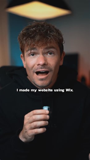 His work deserved attention. His website didn’t deliver. See how this non-coding creative built a website worthy of his work. | Wix