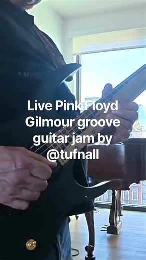 Pink Floyd “Turning Away” Gilmour groove100% live guitar jam by pro guitarist Kiesel @pinkfloyd