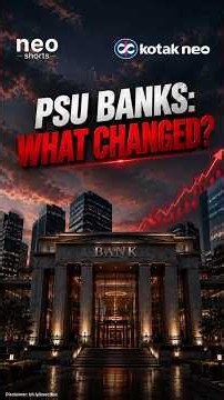 PSU Banks Are Back! What Changed? | PSU Bank Turnaround Explained