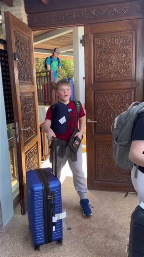 Family travels for 32 hours to get to their breathtaking spring break destination!