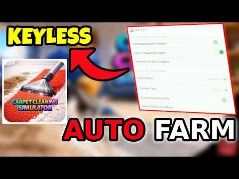 *NEW* Carpet Cleaning Simulator OP Script ( AUTO CLEAN 100%, AUTO COMPLETE JOB & MORE ) 2026