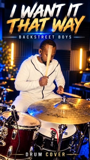 I Want It That Way Drum cover 🥁🔥🥁 Backstreet Boys Instrumental @backstreetboys