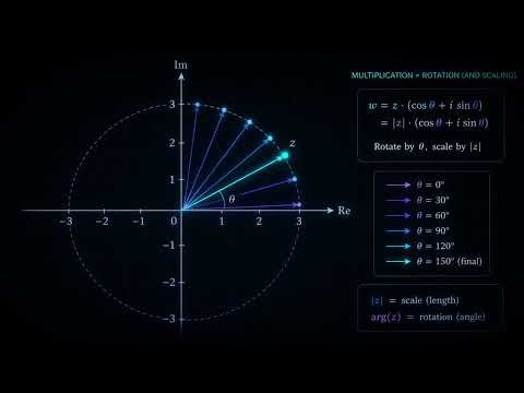 Complex Numbers Explained Visually (From Real Line to Motion & Euler’s Formula)