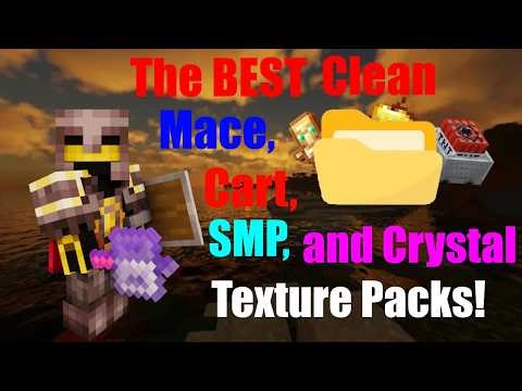 The BEST Mace, Cart & More PVP Texture Packs! // Legendo's PVP Texture Packs (1.21+)