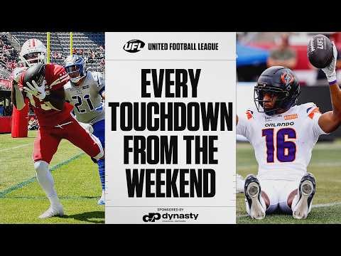 Every Touchdown of Week 4 | United Football League