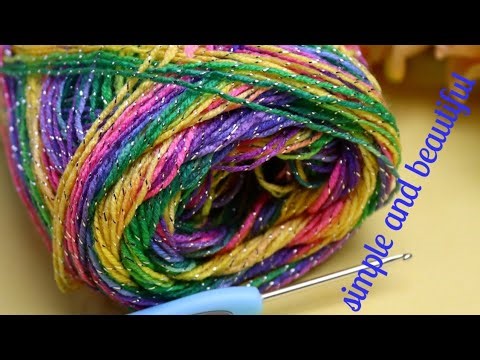 The TRUE Piece of Art ✨️! So simple yet So So Elegant crochet pattern! Try this out right now! 