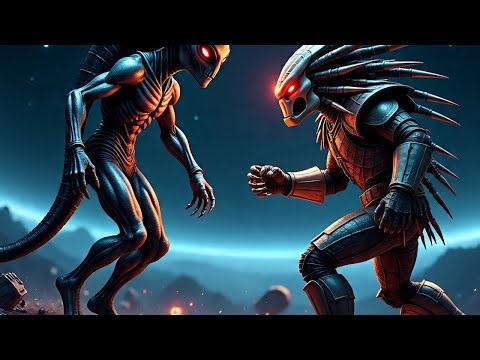 Alien King vs Predator – The Most Brutal Fight in the Galaxy!