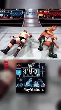 WWF Smackdown for PS1! #Nostalgia #WWF #WWE #TheRock #StoneColdSteveAustin