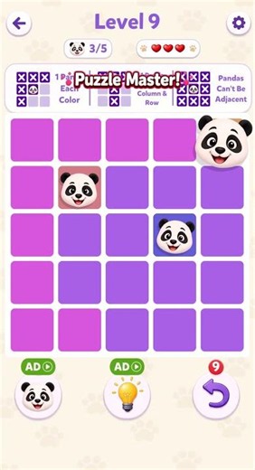 Can You Solve This Sudoku? 🐼 Panda Brain Challenge