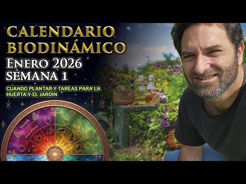 Calendario de siembra Biodinámico | Siembra y Tareas (28 Dic–3 Enero 2026)