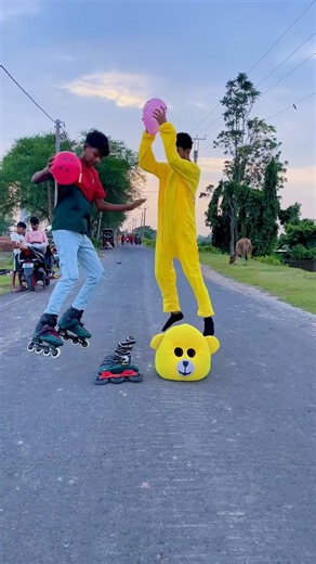 Unique Skating Skills and Techniques You 😇😲 #tiktok #ytshorts #rollerskating #inlineskatingwheels