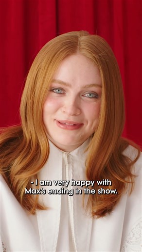 One thing we know to be true: #SadieSink is happy with Max Mayfield's ending in 'StrangerThings' 🥹 Are you? | Teen Vogue