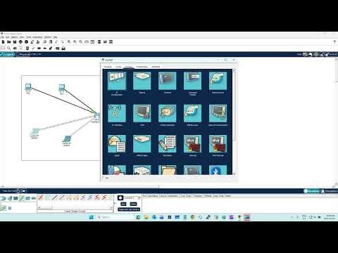 Cisco Packet Tracer Emulate a Home Network. WiFi Router, DHCP, and Internet Connectivity Demo