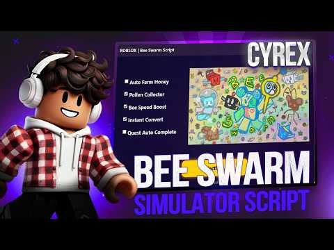 Bee Swarm Simulator Script (NO KEY) - New Update, Auto Farm, Auto Quest, Auto Sprinkler & More