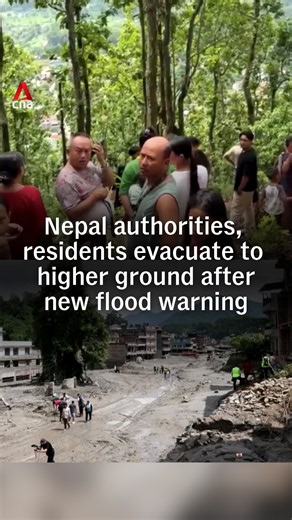 Nepal authorities, residents evacuate to higher ground after new flood warning