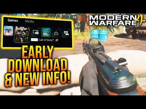 MODERN WARFARE 4 BETA EARLY DOWNLOAD, NEW DETAILS, & More!
