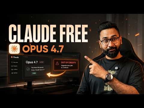 The FREE Claude Opus 4.7 Method Everyone Missed