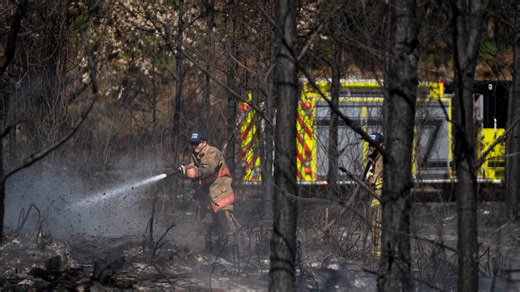 See maps of wildfires still burning in Georgia and Florida