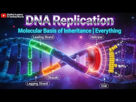 DNA Replication Complete Concept | NEET Biology | Class 12