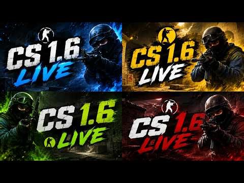 LIVE 🔴 Counter-Strike 1.6 Classic Competitive Matches🔥| OBSCURONX