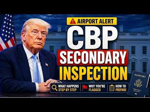 CBP Secondary Inspection_ What Happens, Why You're Flagged & How to Prepare