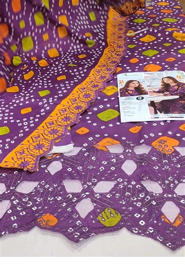 Lawn Cutwork EmB 0315 2904626 WhatsApp #foryou #jawwadcollection #fancysuit #cutworkembroidery #foryoupage