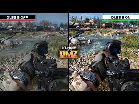DLSS 5 ON vs OFF in Call of Duty: Modern Warfare 4 DMZ | Side-by-Side
