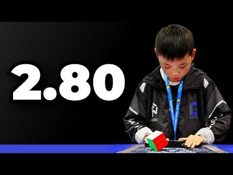 NEW WORLD RECORD! Xuanyi Geng's 2.80 Single and 3.71 Average