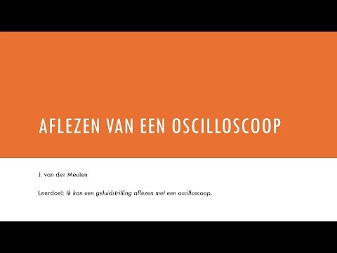 07 Aflezen van een oscilloscoop