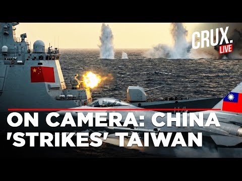 LIVE | 'Targets Hit' First Footage Of China's Long Range Live Fire Drills Near Taiwan | Japan | Crux