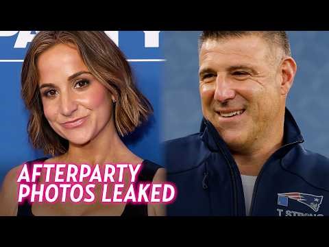 Dianna Russini Spotted Wrapping Her Arm Around Mike Vrabel at 2022 Super Bowl Party