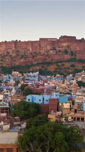 Mehrangarh Fort, India: Drone Views of Jodhpur's Pride.