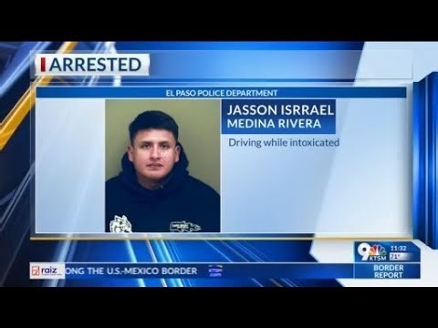 EP Police officer arrested for DWI