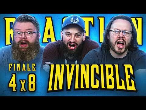 Invincible 4x8 FINALE REACTION!! "Don't Leave Me Hanging Here"