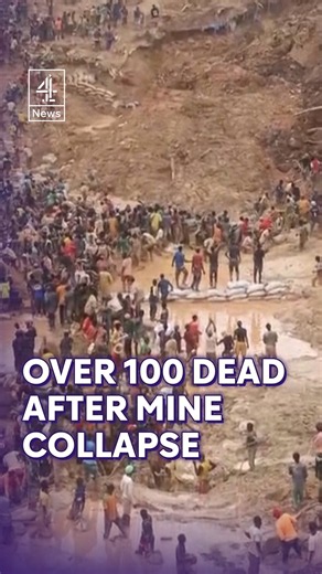 Over 100 dead after mine collapse