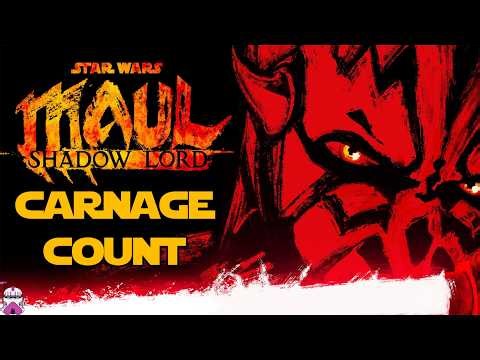 Star Wars Maul Shadowlord Carnage Count