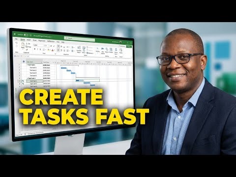 Starting with Microsoft Project? Here's Your First Task