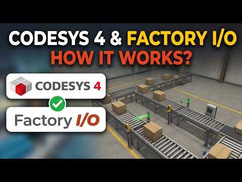 Codesys 4 and Factory IO, how it works?