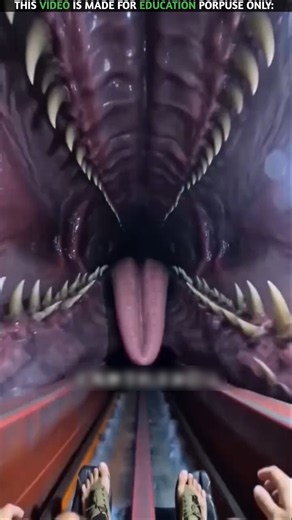 There is a very large animal in this pit.😱🤯