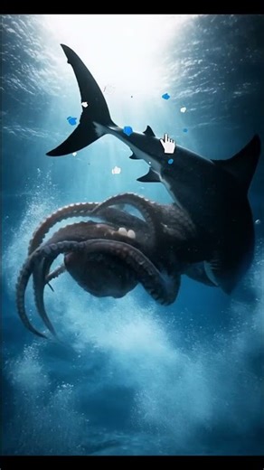 Mega Shark vs Giant Octopus | Who Would Win in the Ocean?” #shark #octopus #vs #ocean