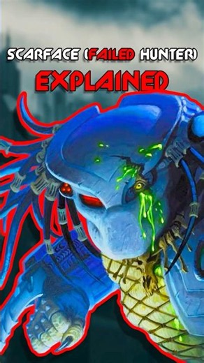 "SCARFACE" FAILED YAUJTA EXPLAINED! (AvP Lore) 🔥| #avp #xenomorph