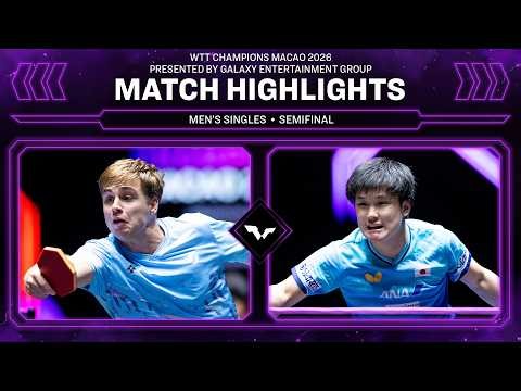 Truls Moregard vs Tomokazu Harimoto | MS SF | #WTTMacao 2026