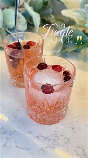Easy NYE Cocktail 🥂🪩🎊