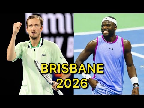 Daniil Medvedev vs Frances Tiafoe | Brisbane 2026 | Tennis Highlights