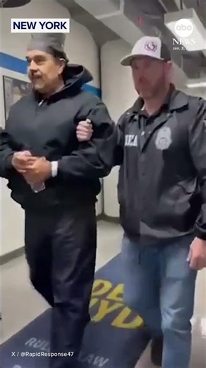 Trump administration shares footage of Nicolás Maduro arriving at DEA headquarters in New York