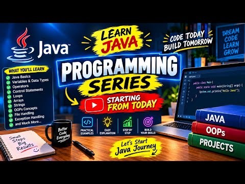 🚀 Java Programming Full Course | Complete Java Tutorial for Beginners |