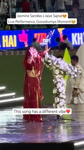 Jasmine Sandlas x Jaiye Sajna | Goosebumps Moment in Live Performance 🥹❤️
